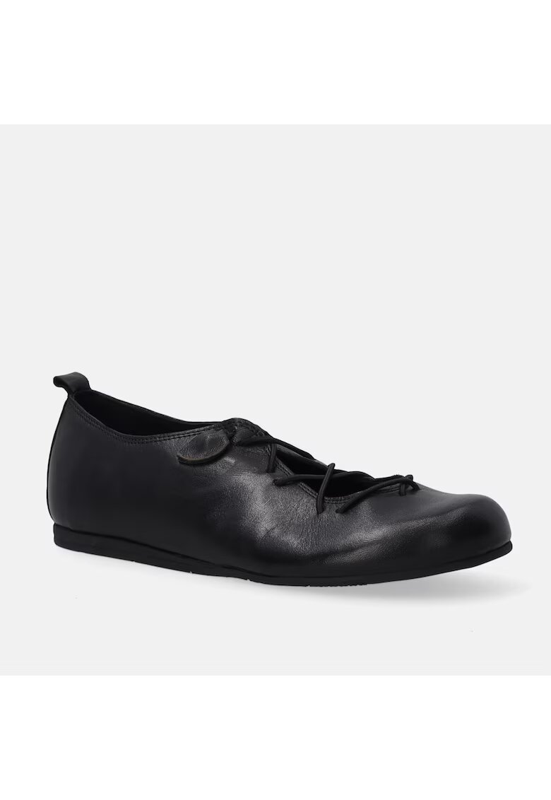 VENEZIA Balerini din piele cu siret elastic