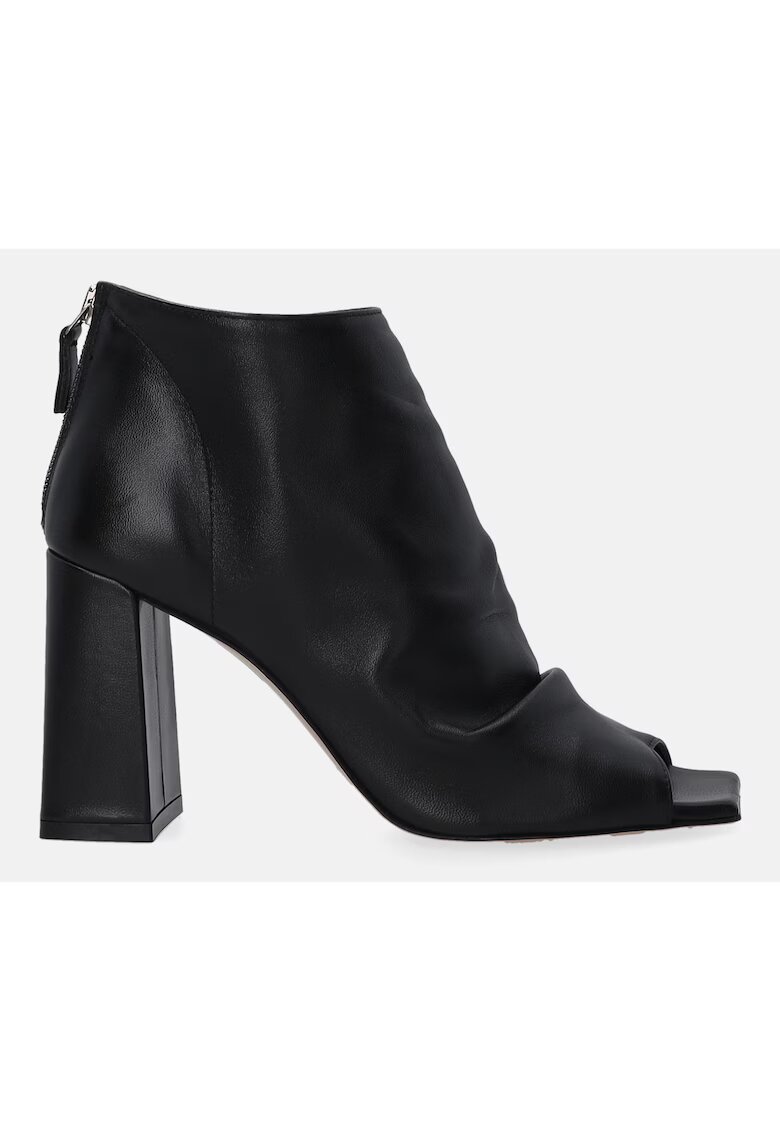 VENEZIA Botine din piele cu toc