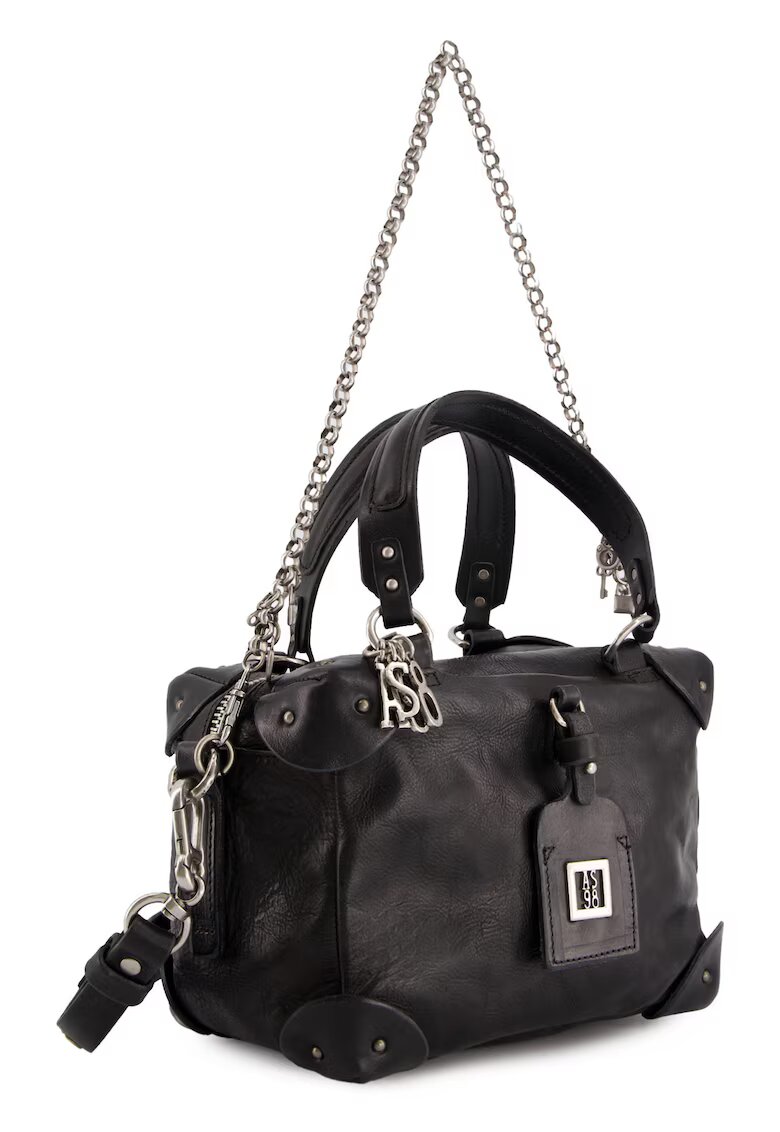 VENEZIA Geanta crossbody din piele cu barete detasabile