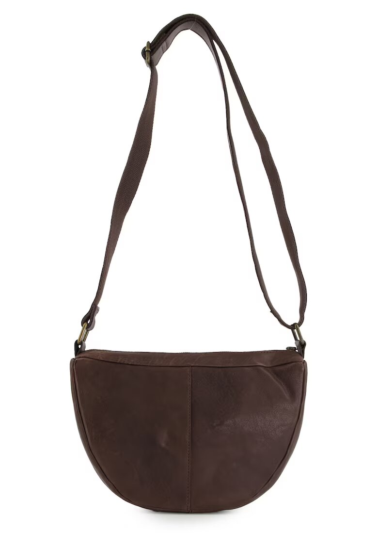 VENEZIA Geanta crossbody din piele intoarsa