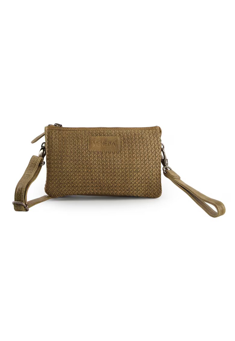 VENEZIA Geanta crossbody din piele naturala