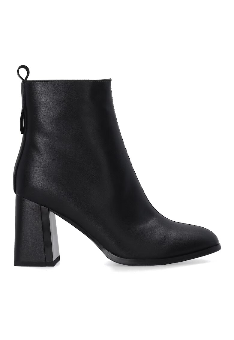 VENEZIA Ghete negre elegante din piele naturala