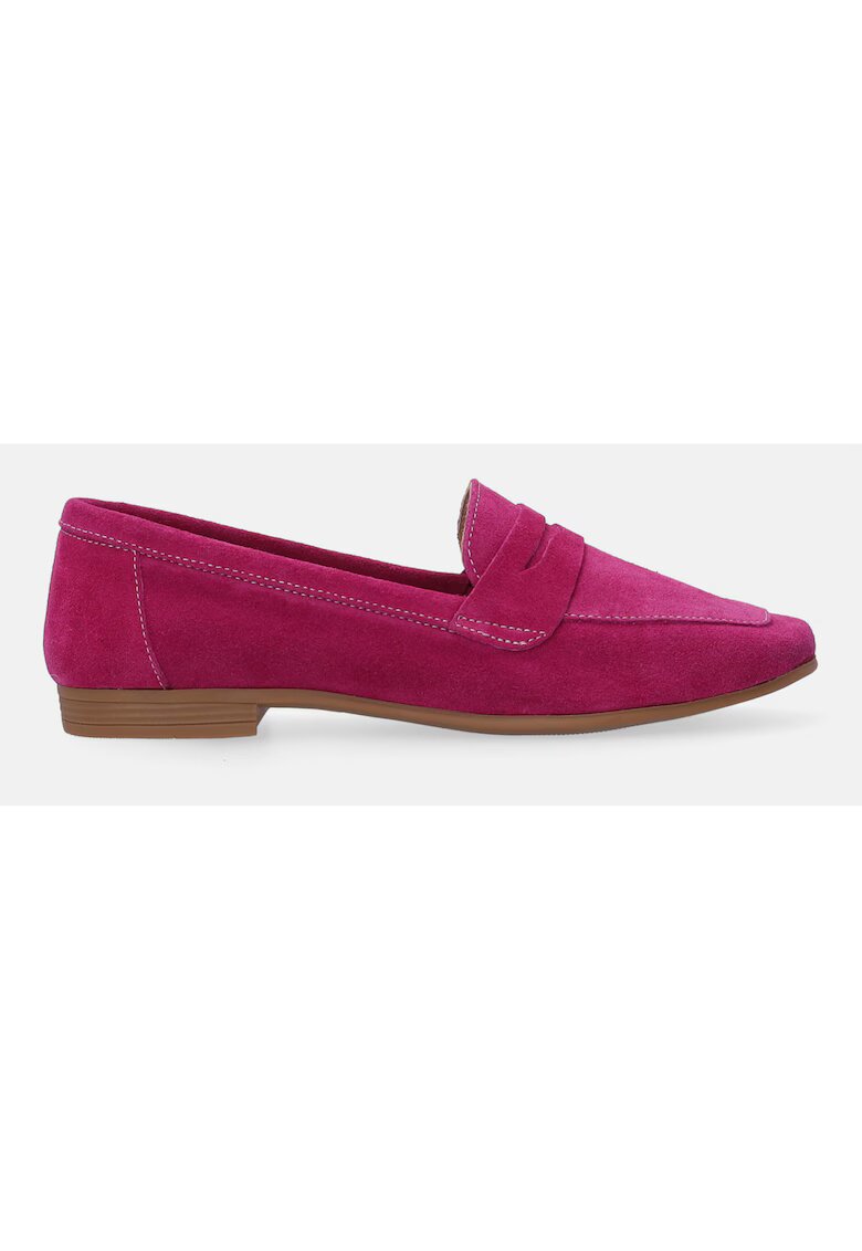 VENEZIA Loafers din piele intoarsa