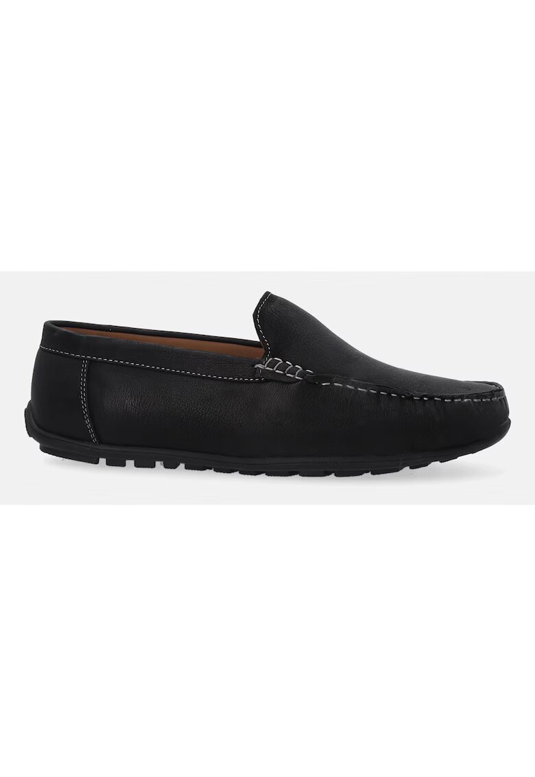 VENEZIA Mocasini din piele nabuc