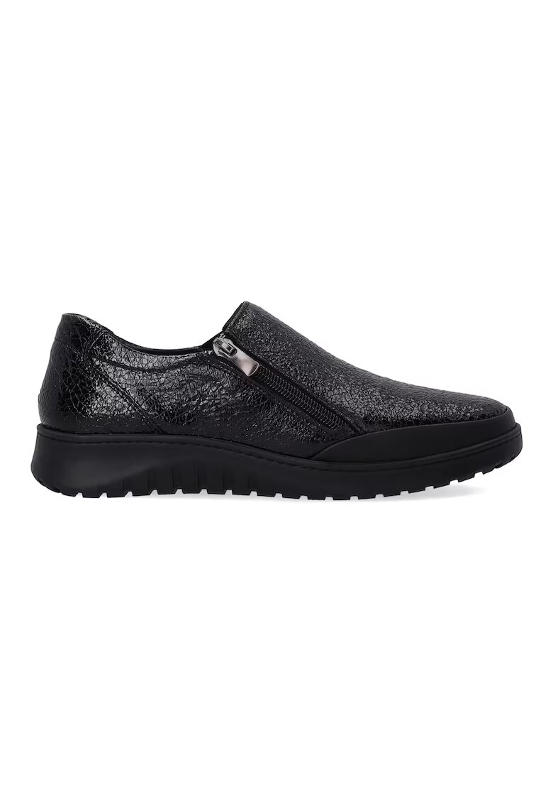VENEZIA Pantofi casual cu fermoar lateral