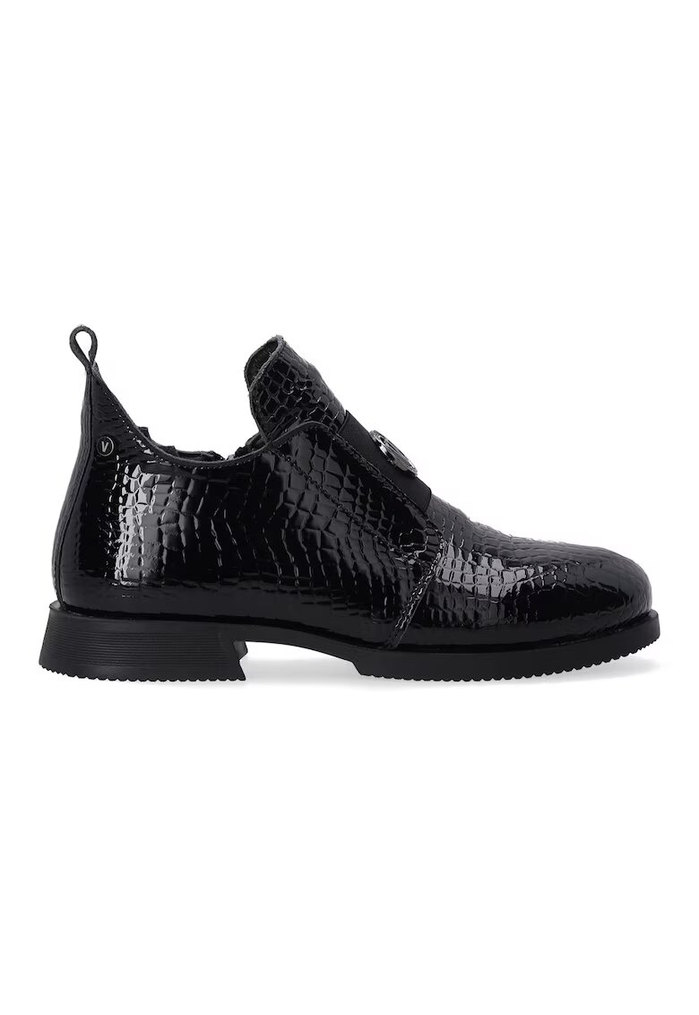 VENEZIA Pantofi casual din piele lacuita cu aspect de pietre de crocodil