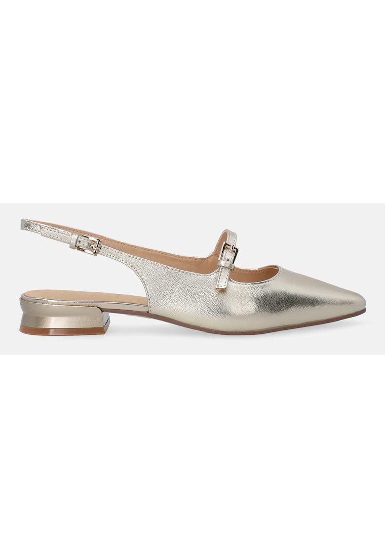 VENEZIA Pantofi din piele cu aspect metalic