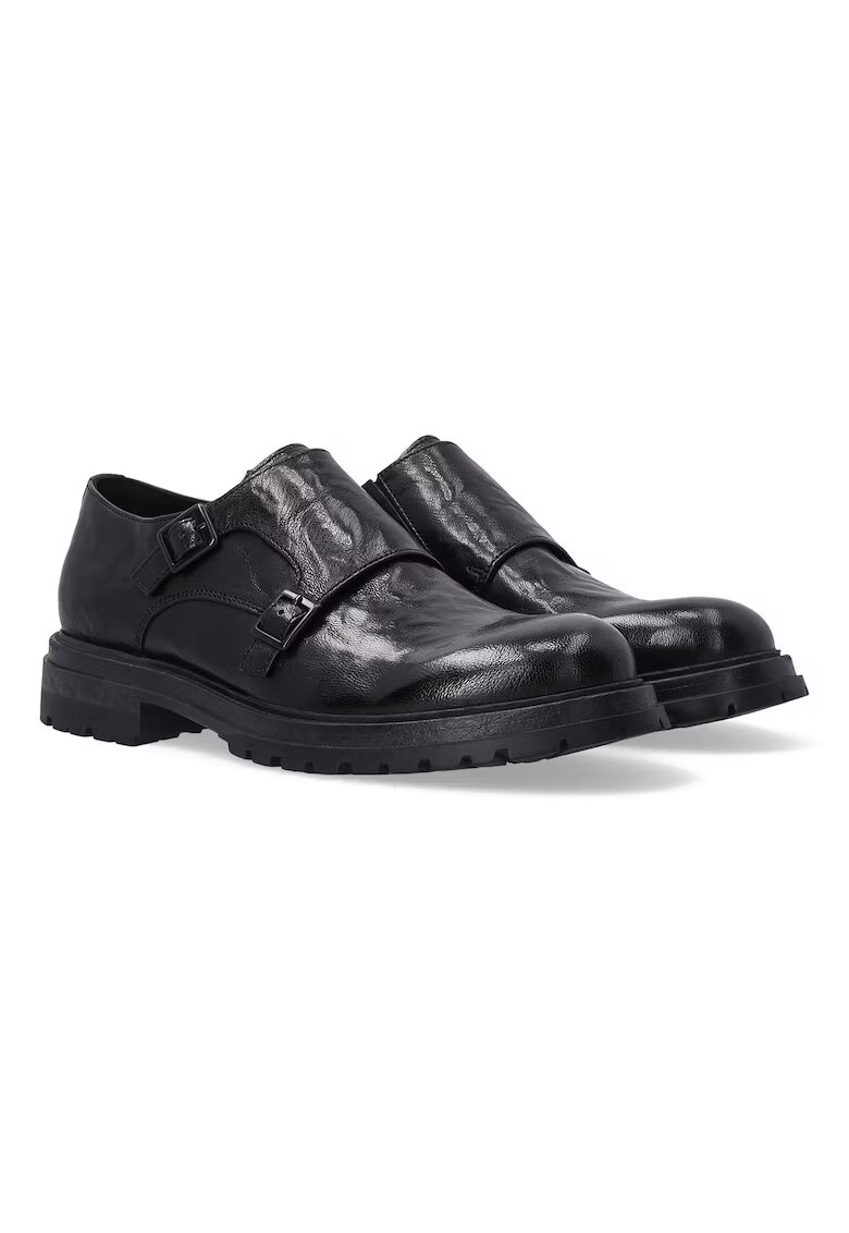 VENEZIA Pantofi din piele cu aspect valurit