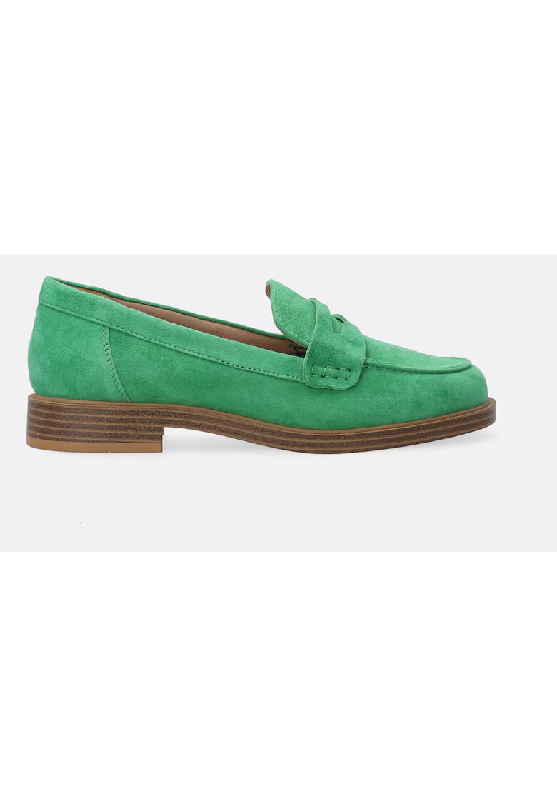 VENEZIA Pantofi loafer din piele intoarsa2