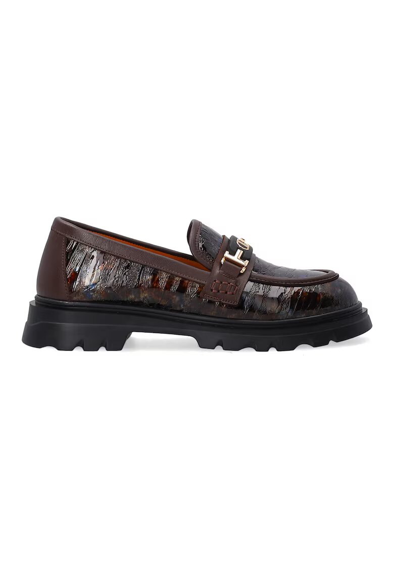 VENEZIA Pantofi loafer din piele lacuita