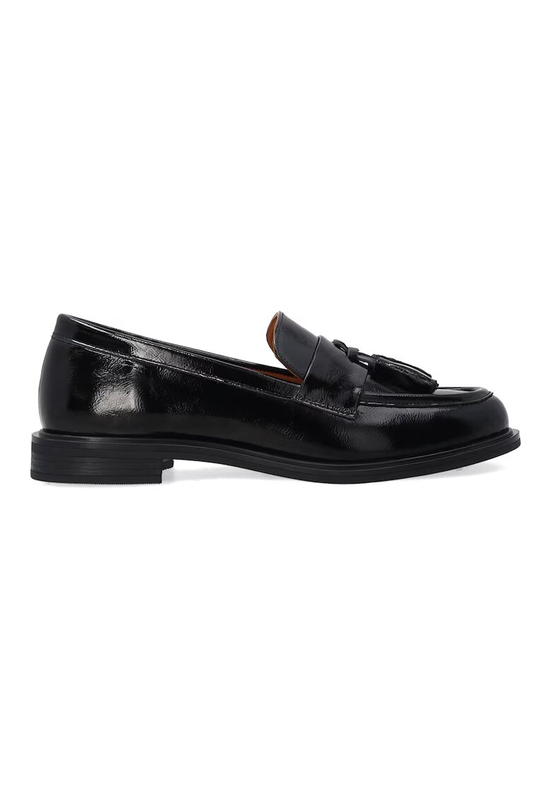 VENEZIA Pantofi loafer din piele lacuita cu ciucuri