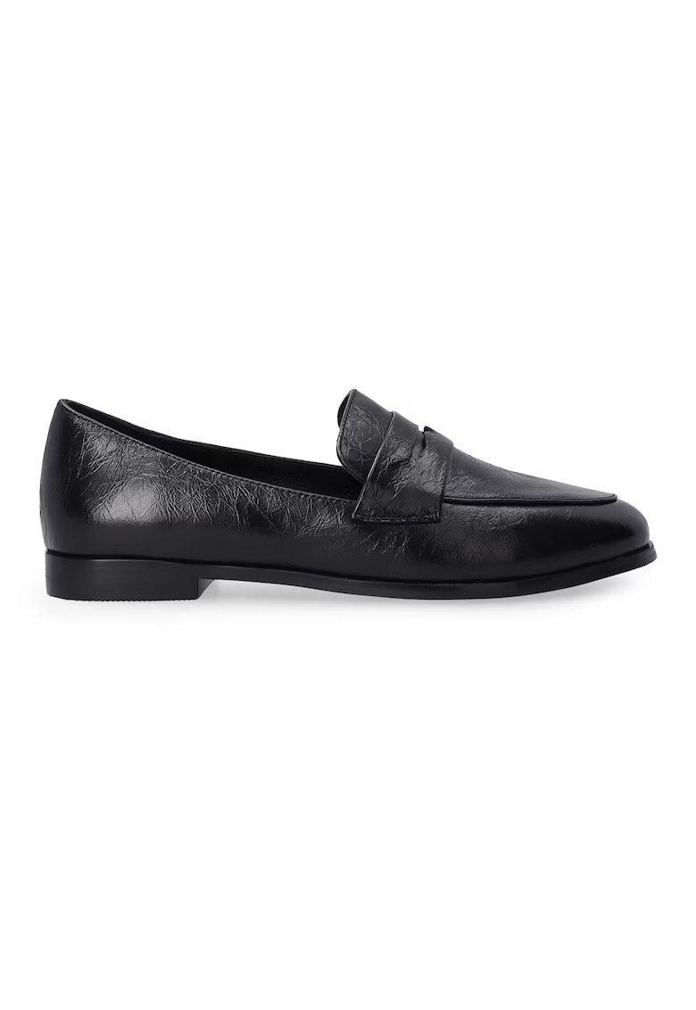 VENEZIA Pantofi loafer din piele - Negru