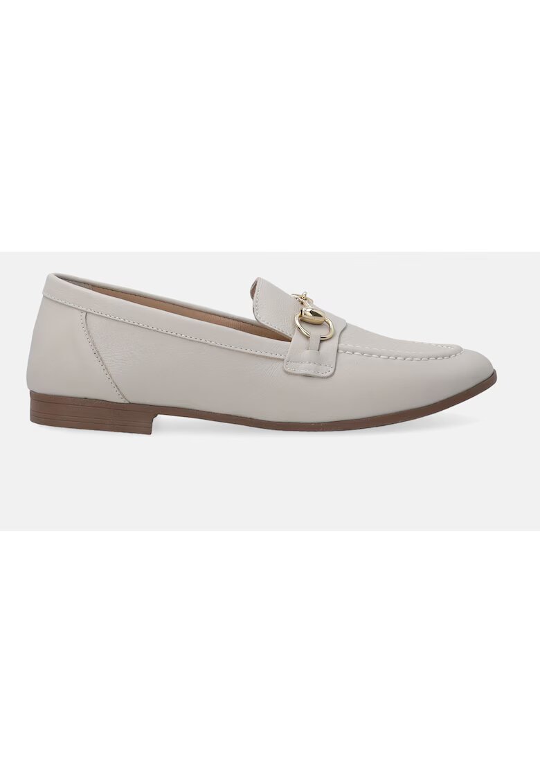 VENEZIA Pantofi loafers din piele cu detaliu din lant