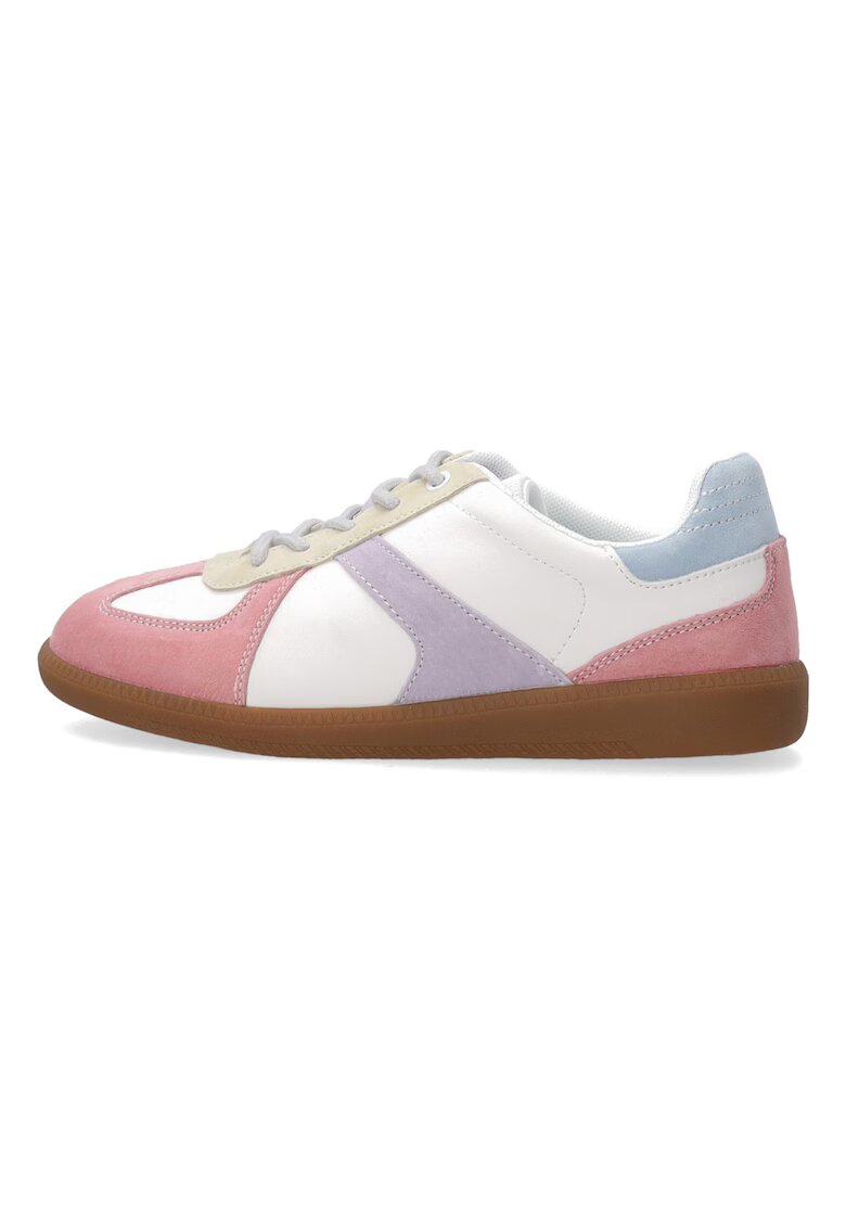 VENEZIA Pantofi sport cu design colorblock cu garnituri de piele intoarsa