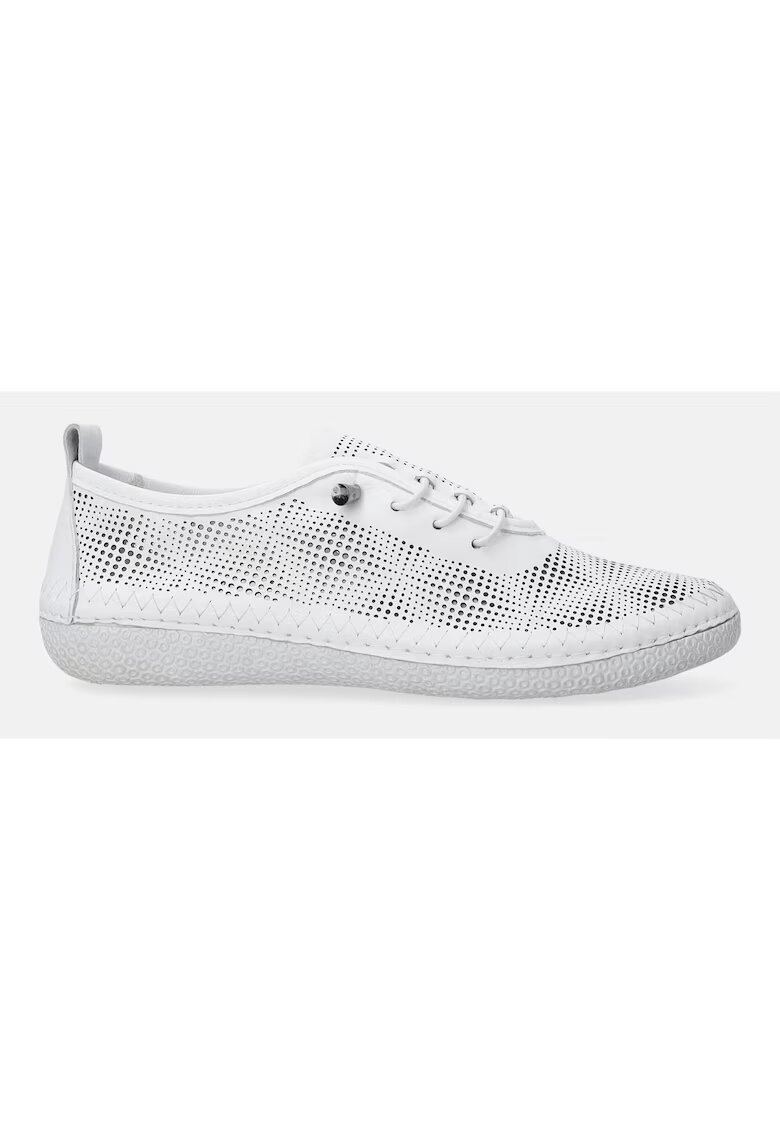 VENEZIA Pantofi sport din piele cu detalii perforate