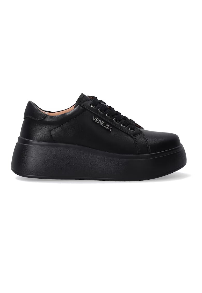 VENEZIA Pantofi sport din piele cu flatform