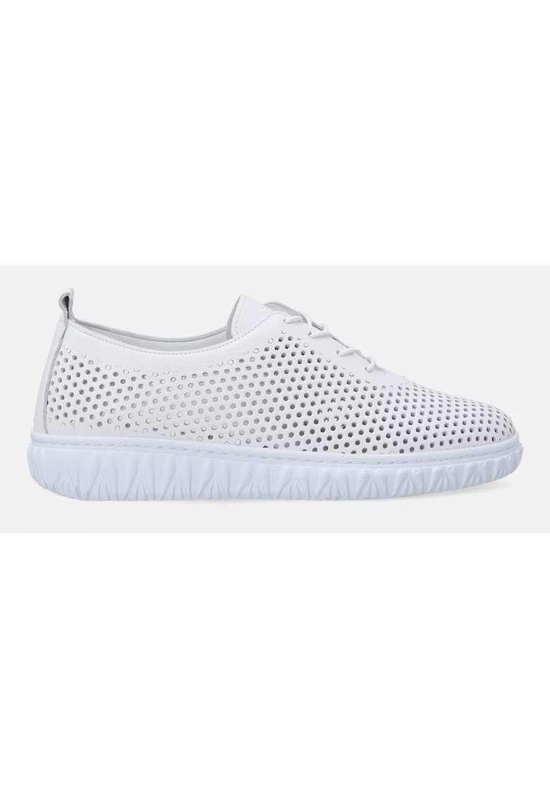 VENEZIA Pantofi sport din piele cu talpa plata