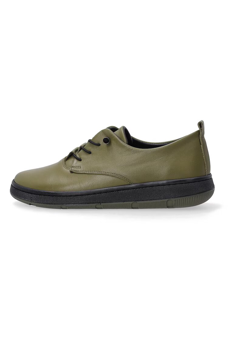 VENEZIA Pantofi sport din piele naturala neteda - Verde
