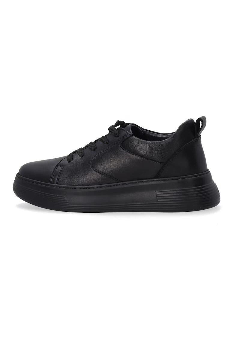 VENEZIA Pantofi sport din piele - Negru