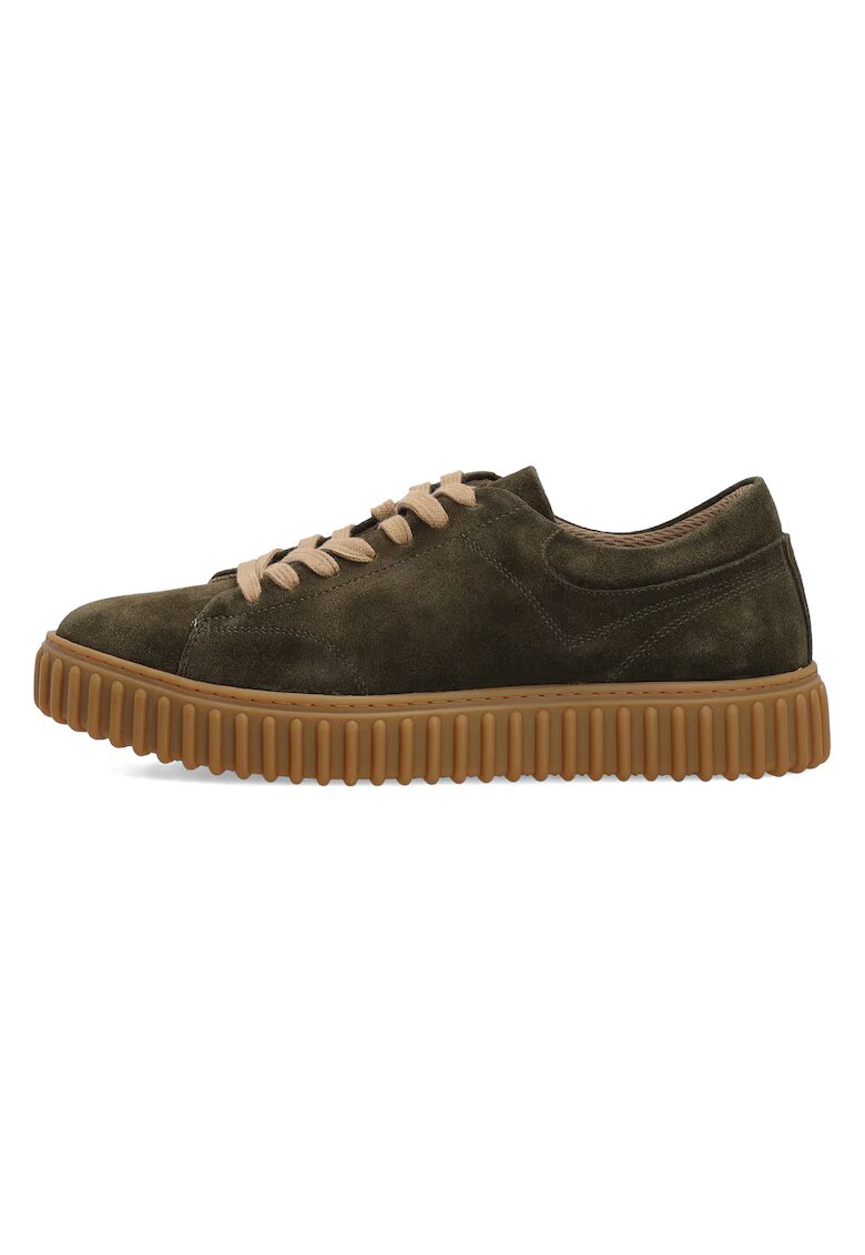 VENEZIA Pantofi sport uni din piele intoarsa