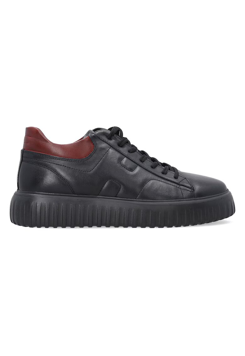 VENEZIA Pantofi sport wedge din piele naturala cu talpa cu striatii