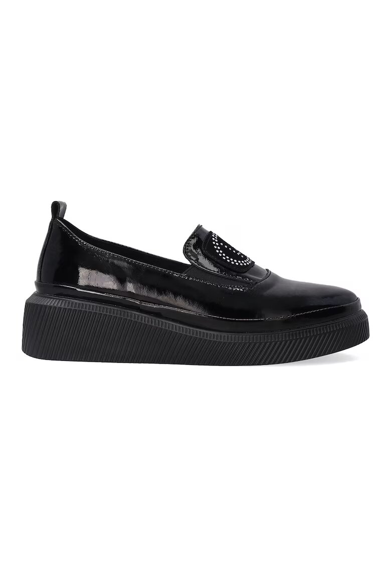 VENEZIA Pantofi tip loafer din piele lacuita