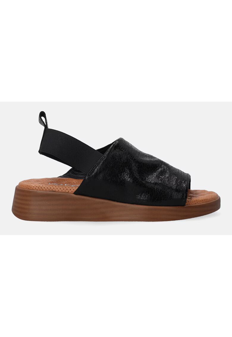 VENEZIA Sandale din piele - cu aspect texturat