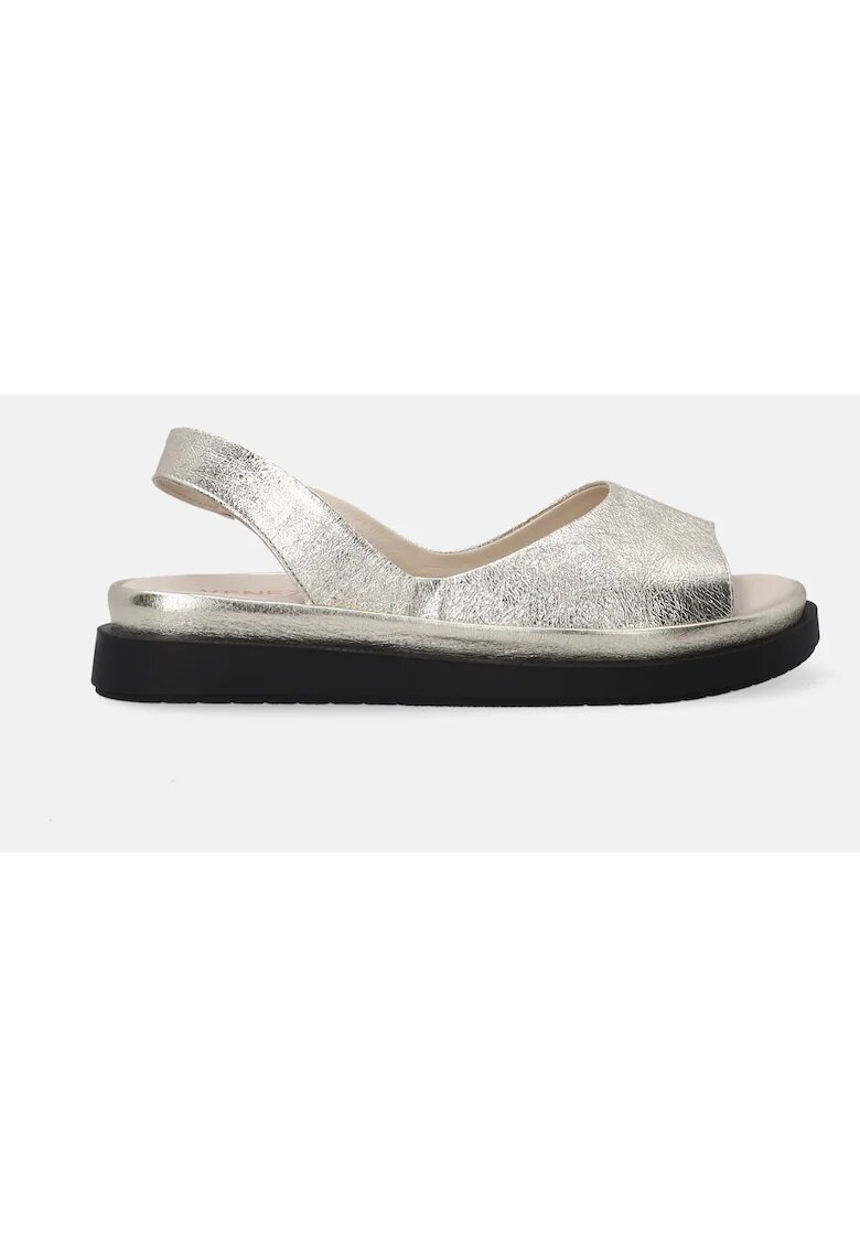 VENEZIA Sandale din piele cu insertie elastica