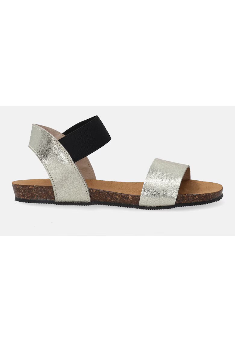 VENEZIA Sandale din piele cu insertii elastice