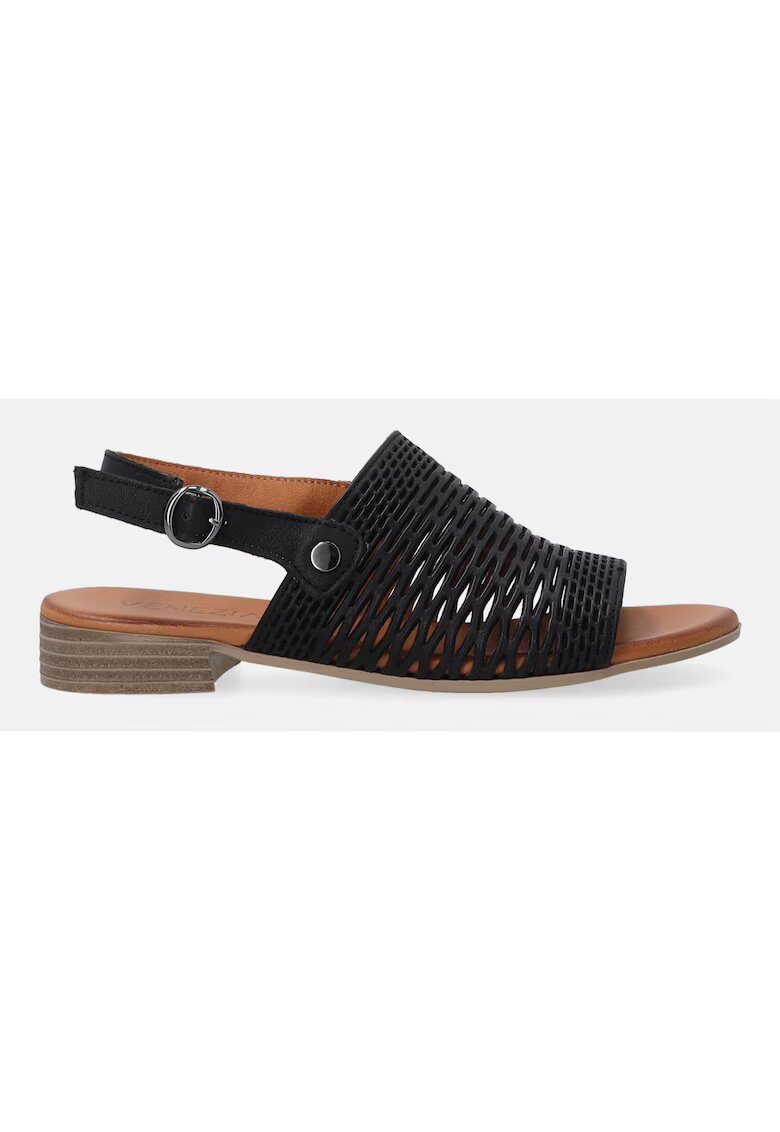 VENEZIA Sandale slingback de piele