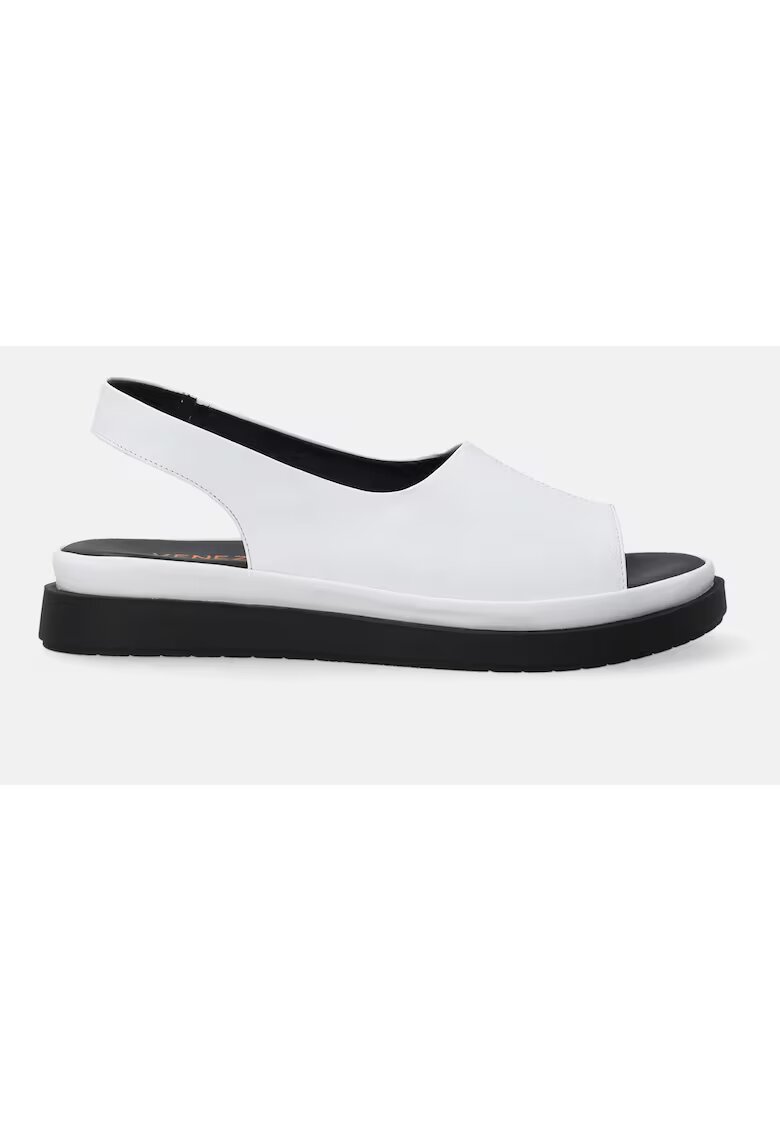 VENEZIA Sandale slingback din piele