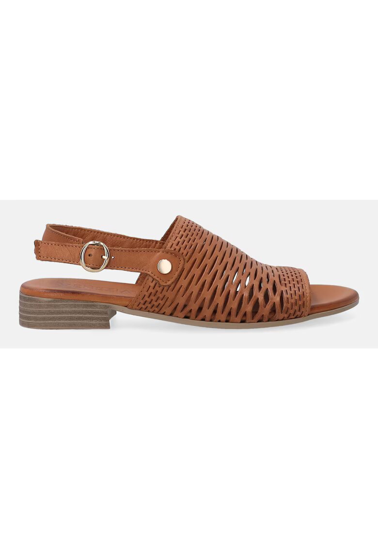 VENEZIA Sandale slingback din piele naturala