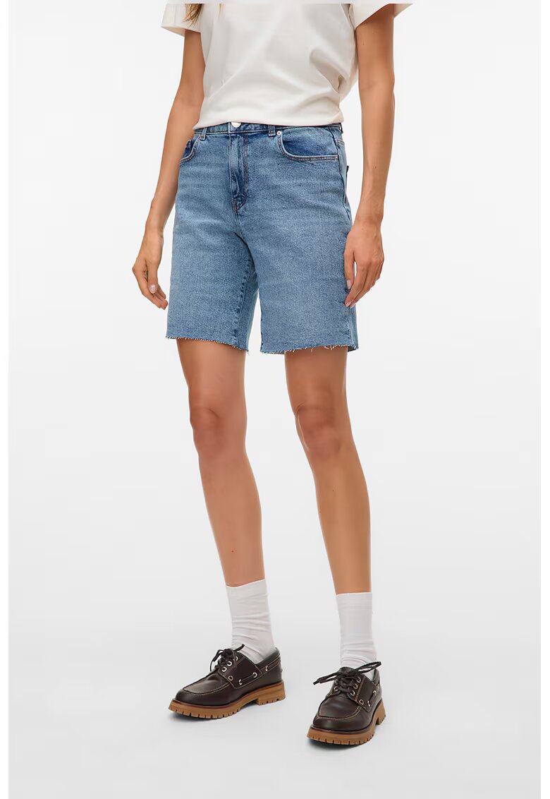 Vero Moda Bermude din denim regular fit - Albastru deschis