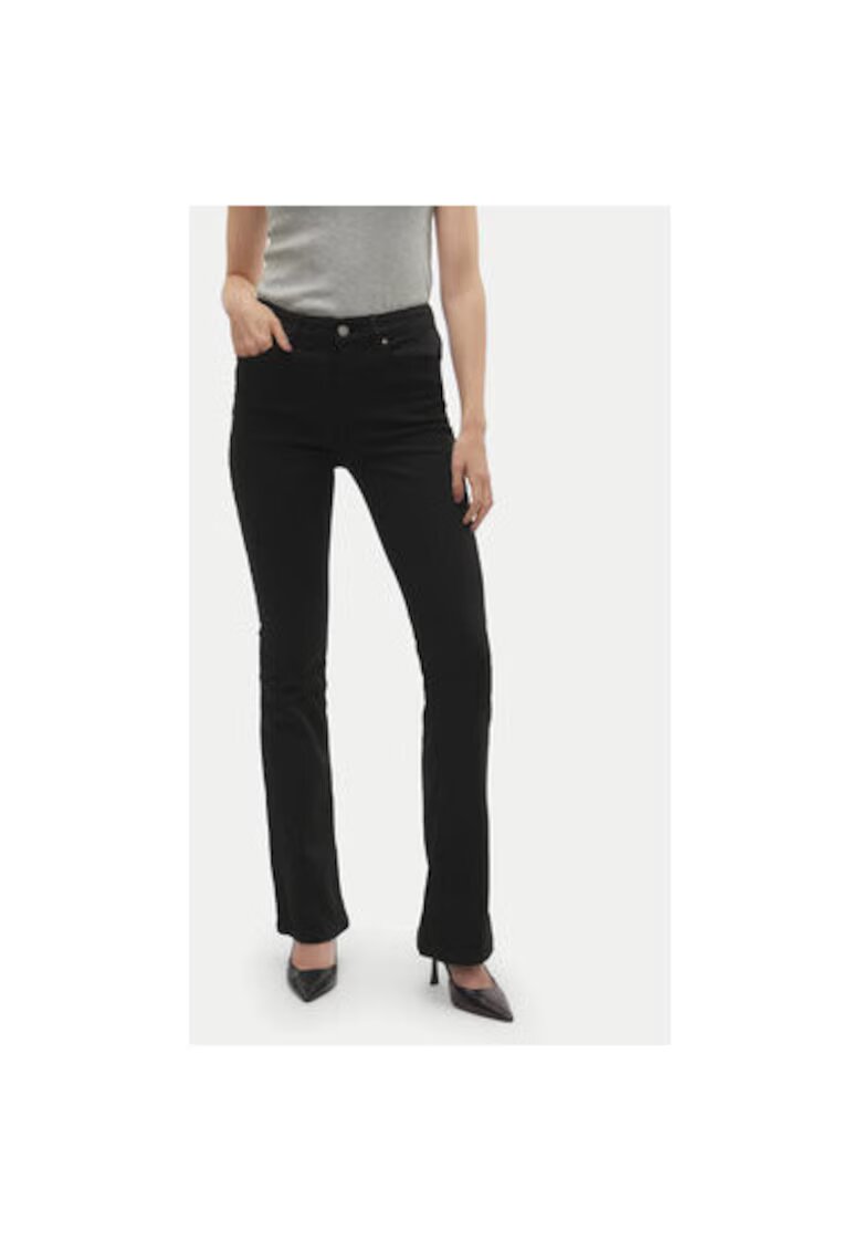 Vero Moda Blugi dama - 304509421 - Modal/Poliester - Negru - Negru