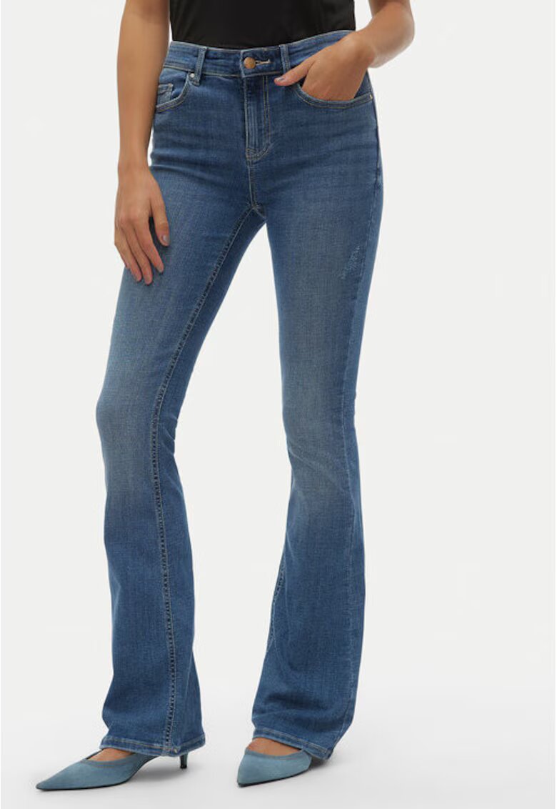Vero Moda Blugi dama - 304786198 - Bumbac/Bumbac - S-L34 EU - Albastru