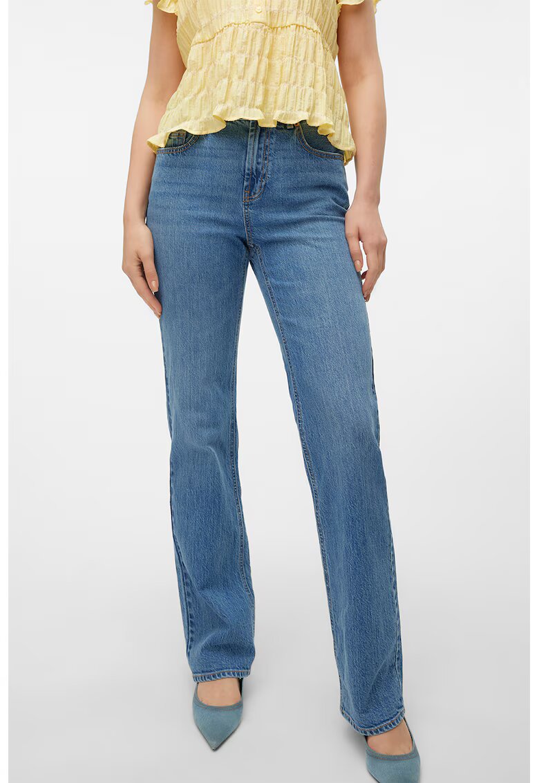 Vero Moda Blugi drepti Tessa - Albastru ultramarin