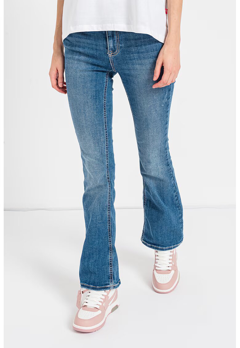 Vero Moda Blugi evazati Flash - Albastru