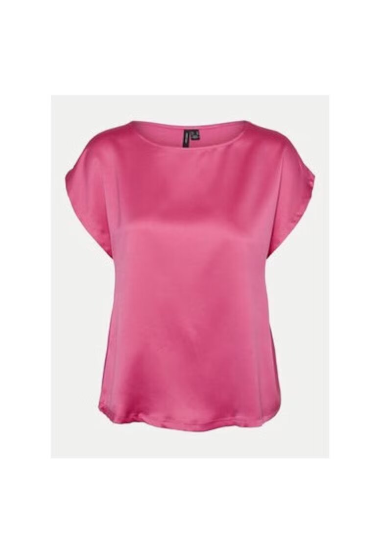 Vero Moda Bluza dama - 304786334 - Poliester reciclat/Poliester - Roz - Roz
