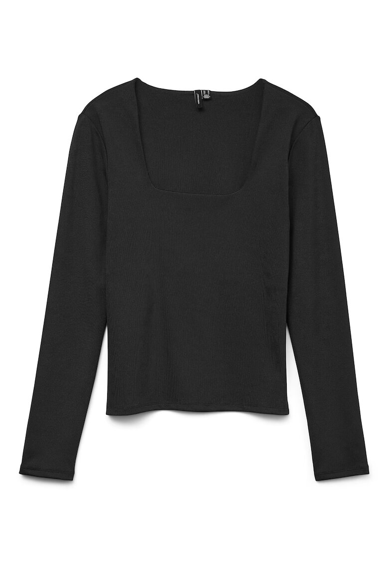 Vero Moda Bluza dama - poliester/elastan - Negru