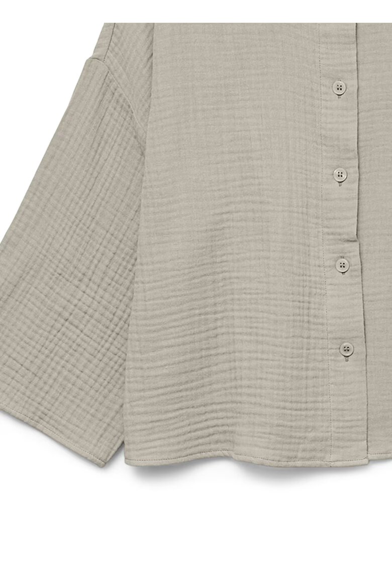 Vero Moda Camasa dama 10279685 - Bumbac/Bumac reciclat - Bej - Bej