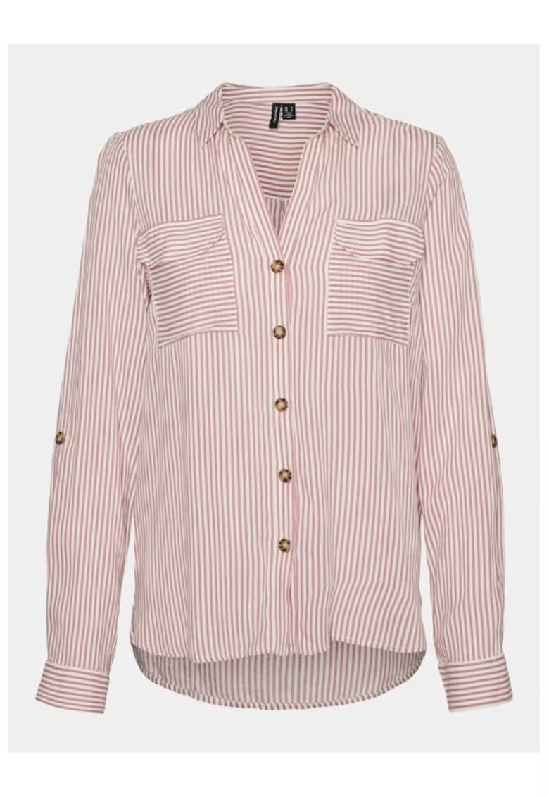 Vero Moda Camasa dama - 303612726 - Viscoza - Roz