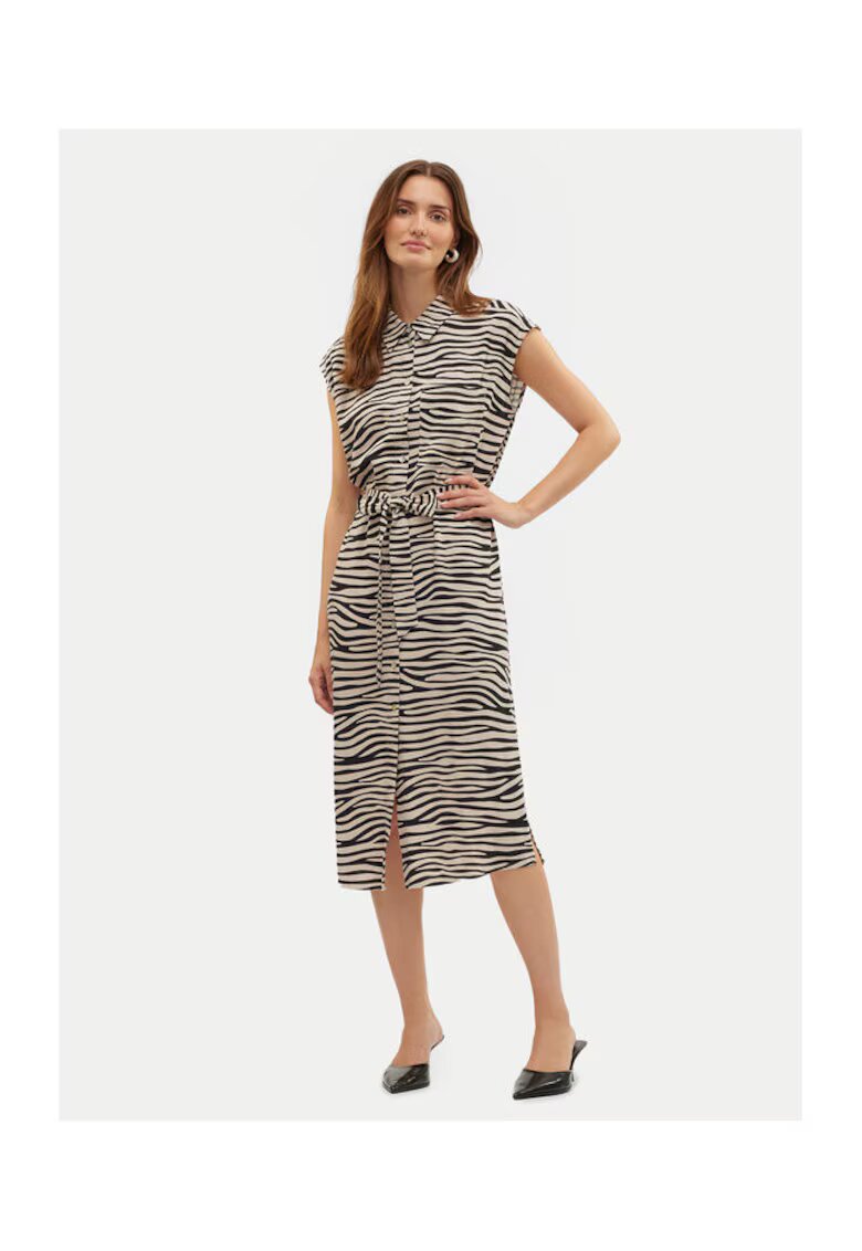 Vero Moda Camasa rochie dama 10282532 - Bej - Bej