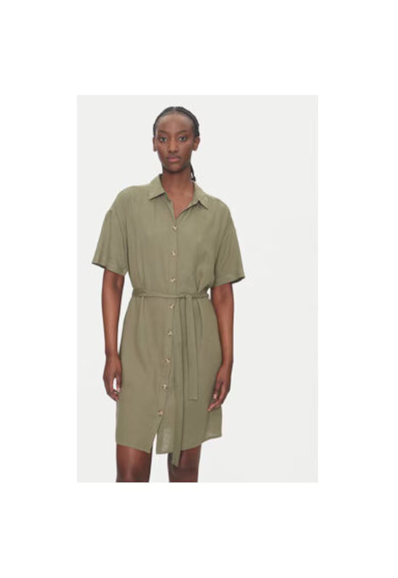 Vero Moda Camasa stil rochie dama 10333791 - In/Viscoza - Verde - Verde