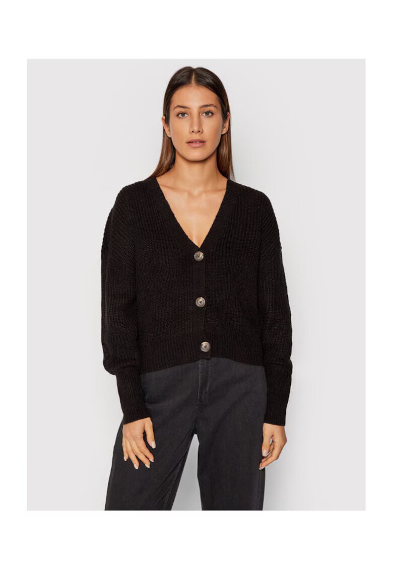Vero Moda Cardigan dama - 209233544 - Acril - Negru - Negru
