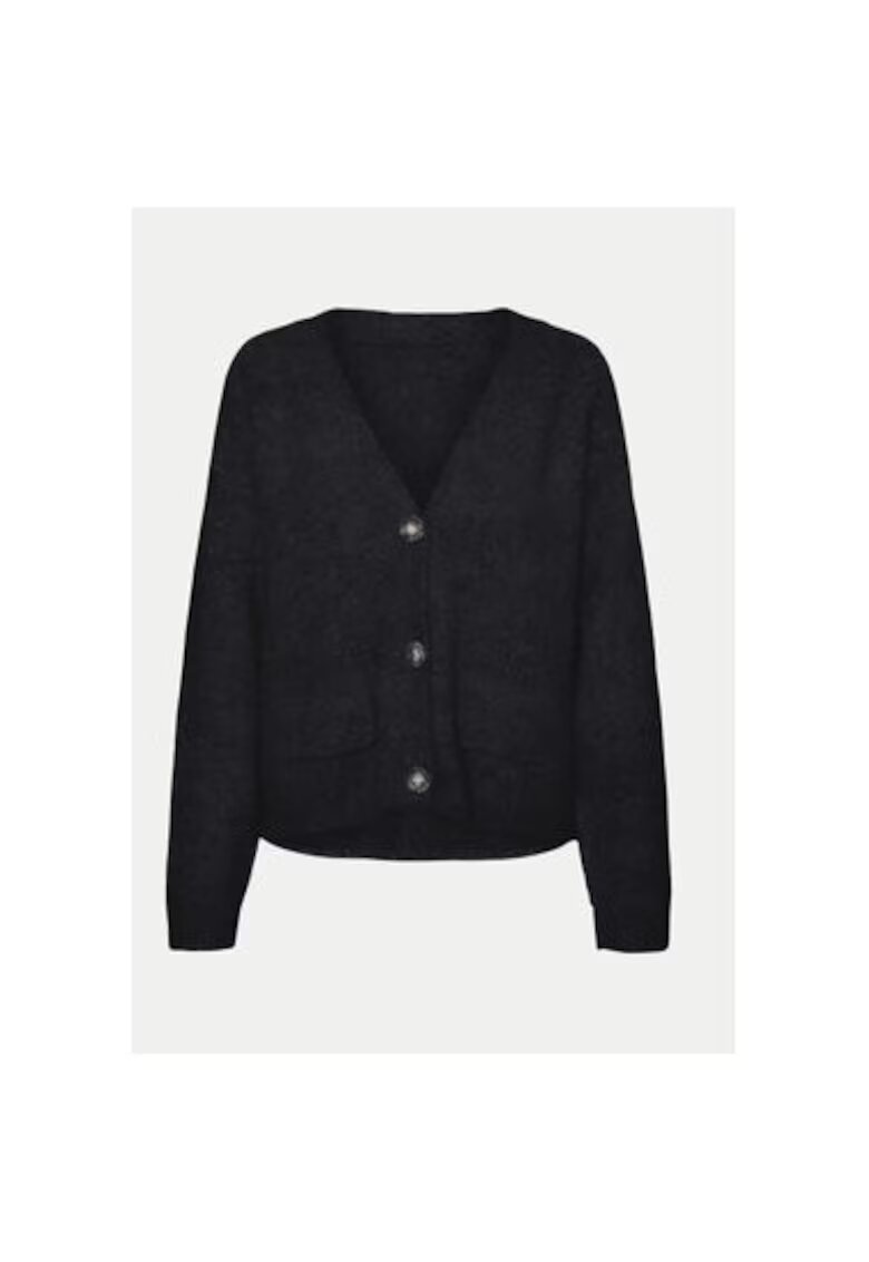 Vero Moda Cardigan dama - 304511066 - Poliester reciclat/Poliester - Negru - Negru