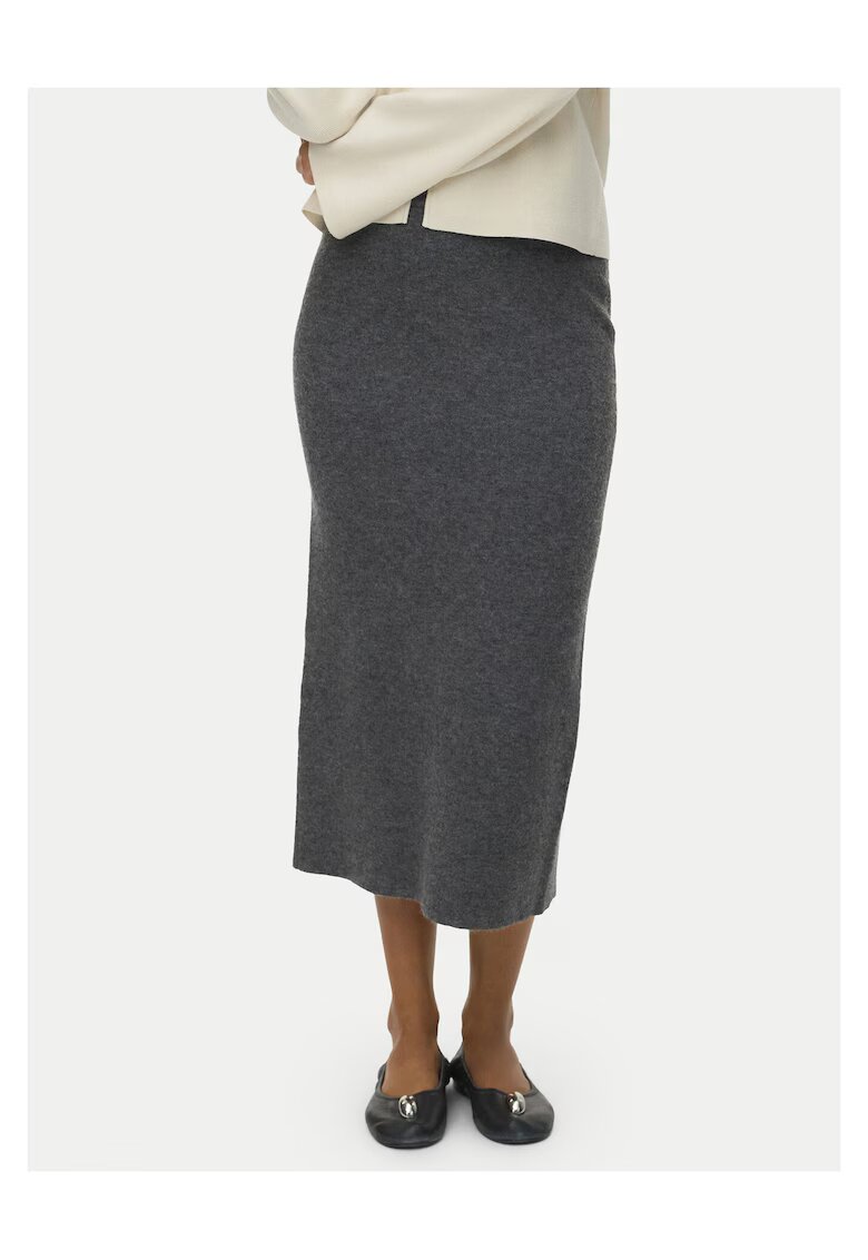 Vero Moda Fusta creion gri - femei