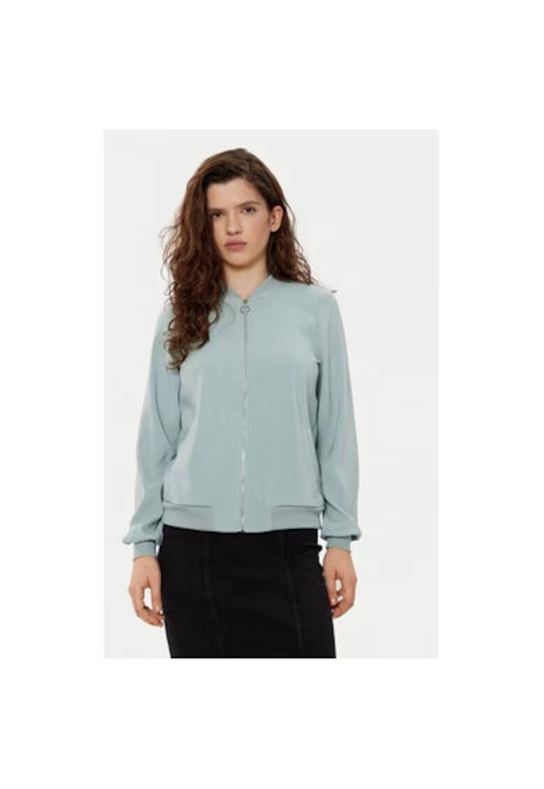 Vero Moda Geaca dama - 304785726 - Poliester reciclat/Poliester - Gri - Gri