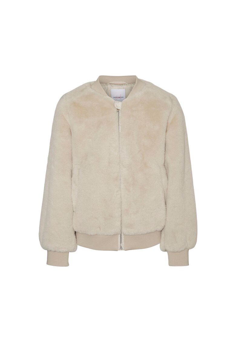 Vero Moda Jacheta blana Fete - Girl - 302715862 - Poliester - Bej