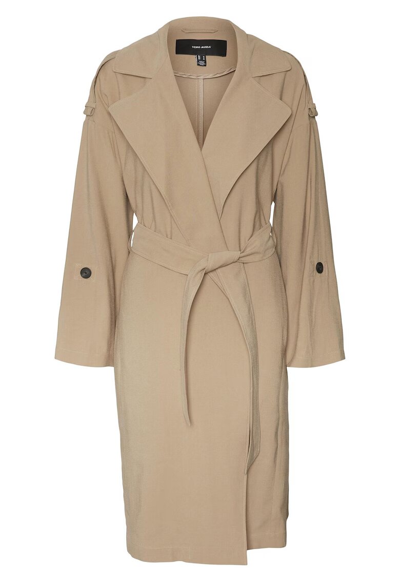 Vero Moda Palton dama - Viscoza - Bej