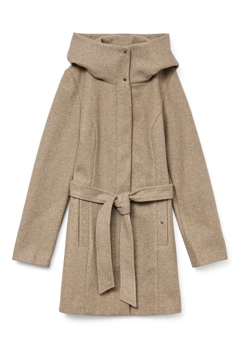 Vero Moda Palton de tranzitie - bej - poliester reciclat